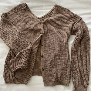 Cute Knit Brown sweater